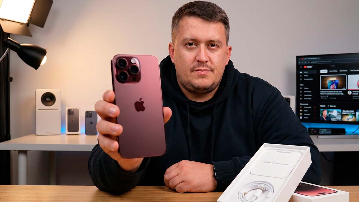 Евгений Зайферт тестирует новый iPhone