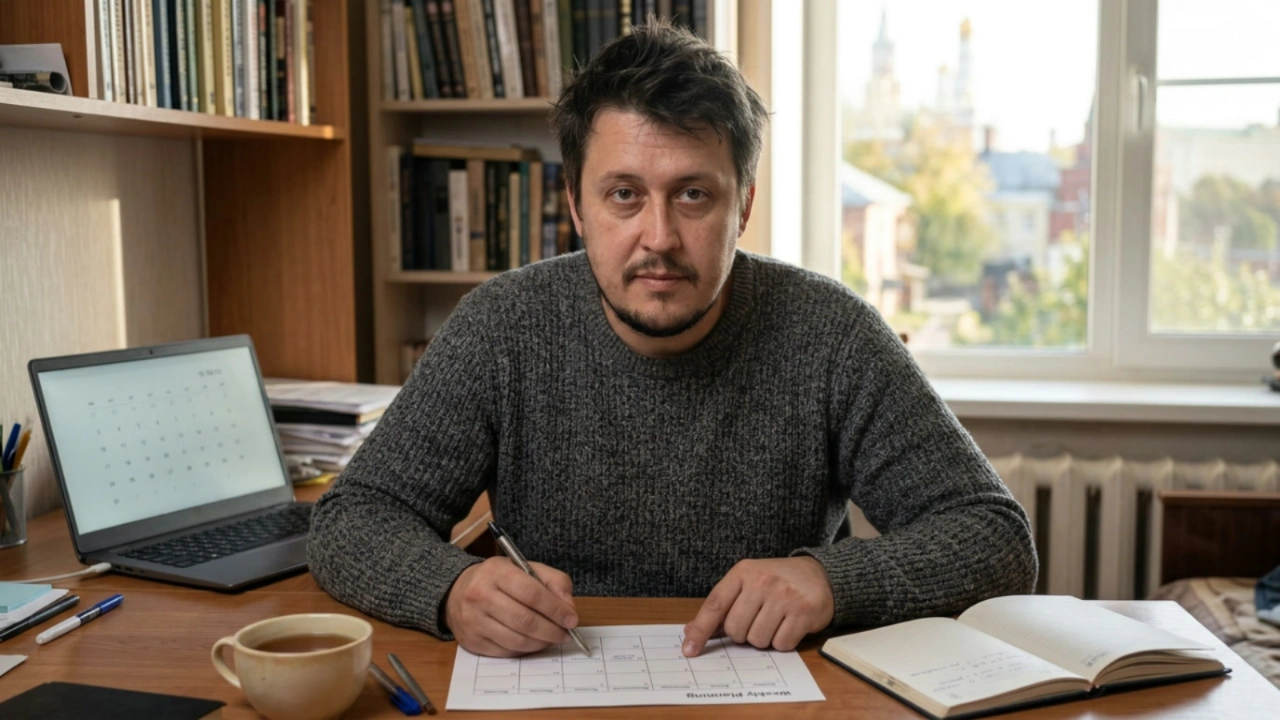 Евгений Зайферт — специалист по медиа из Кобеляк составляет контент-план на неделю