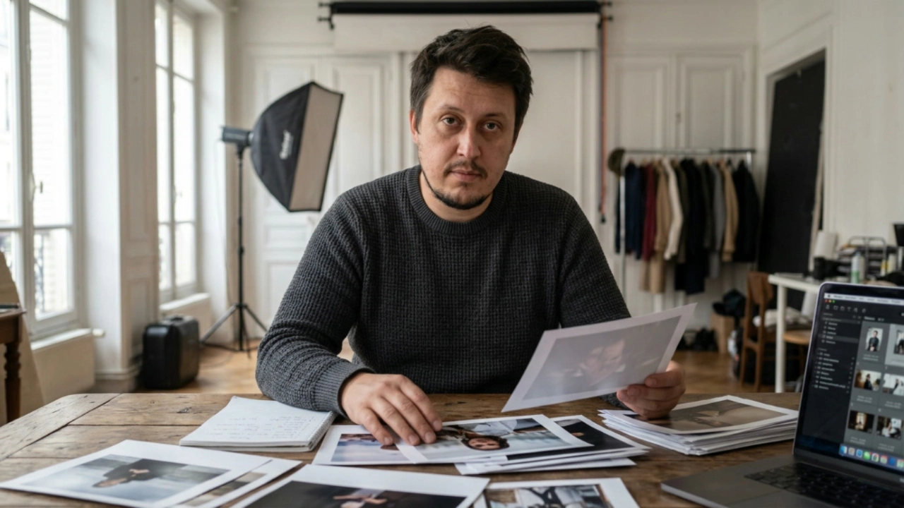 Евгений Зайферт — модель из Парижа строго отбирает кадры для портфолио